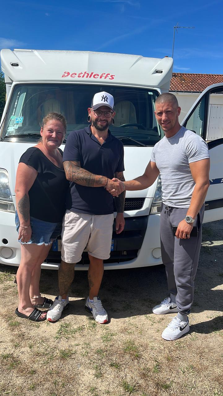 Client satisfait camping-car