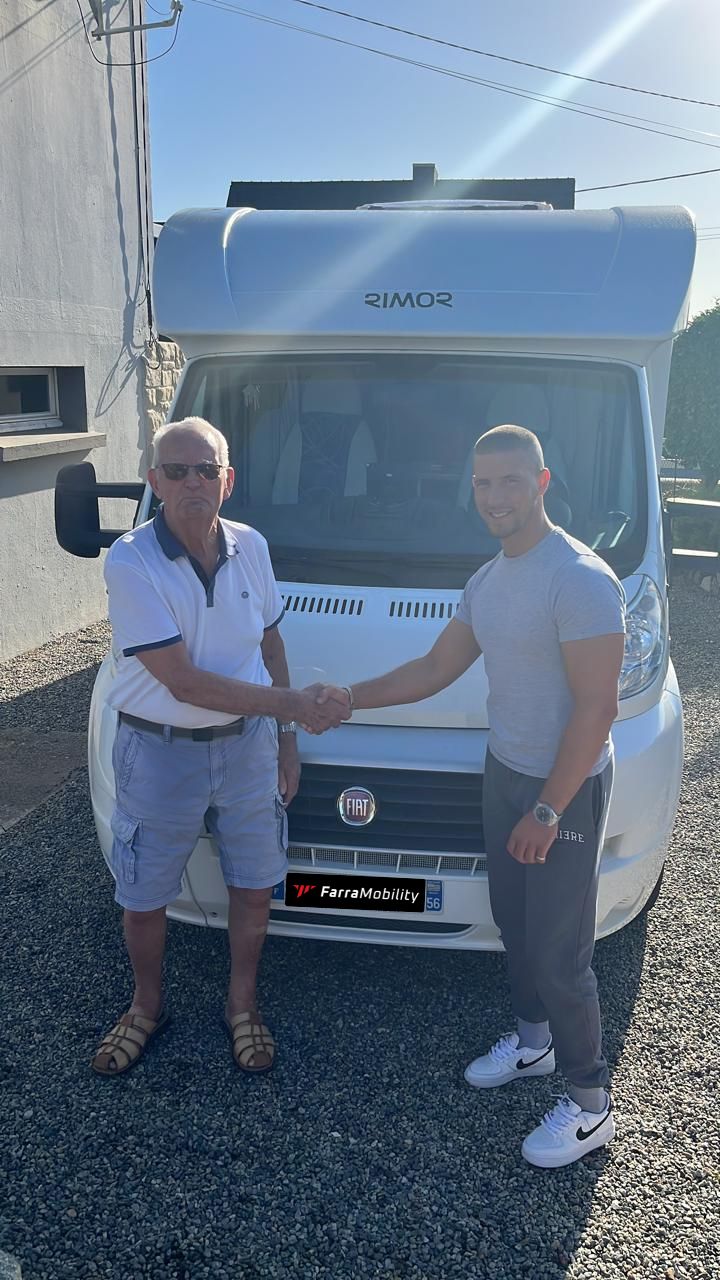 Client satisfait camping-car