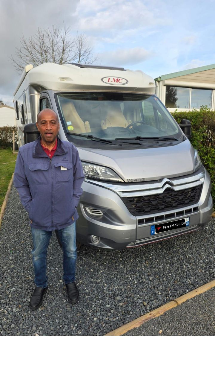 Client satisfait camping-car