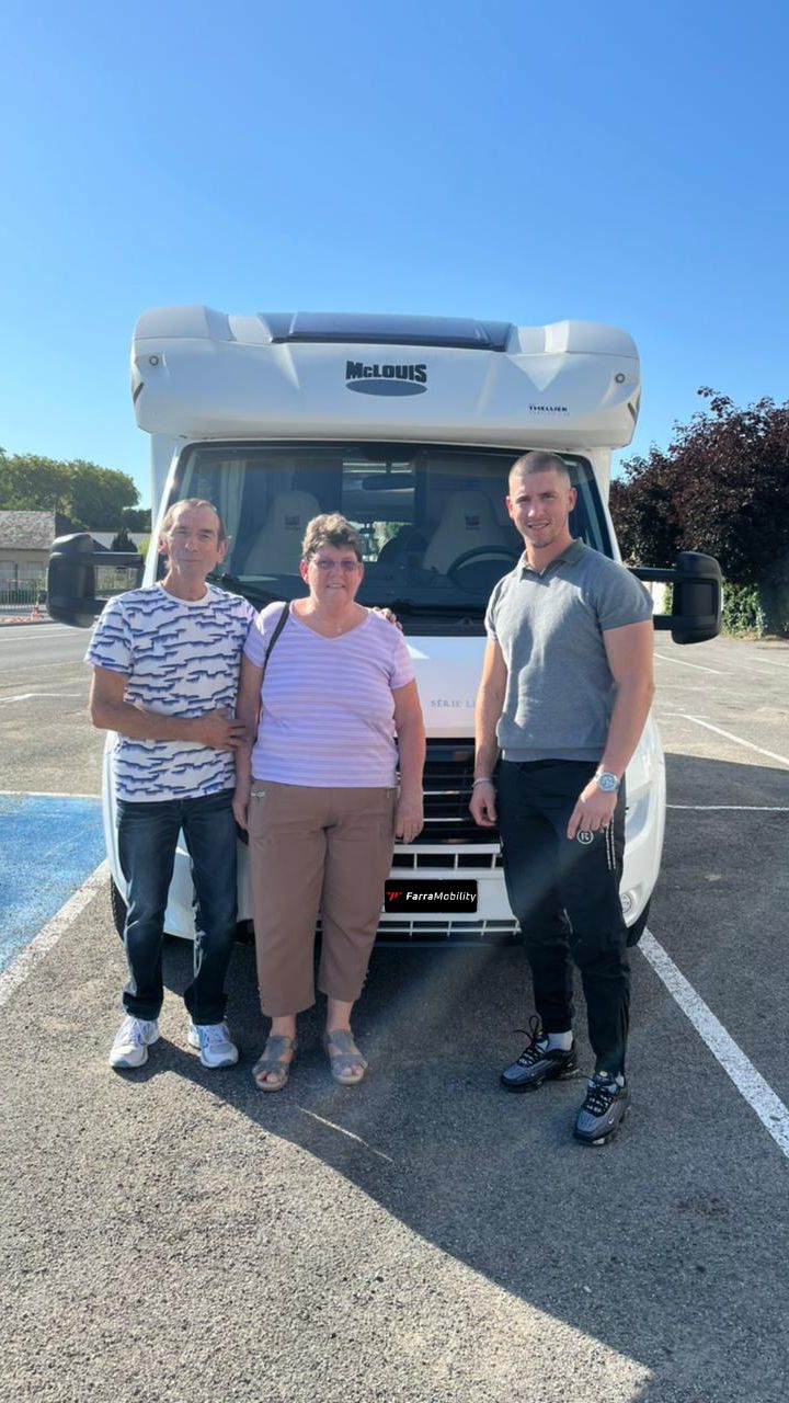 Client satisfait camping-car