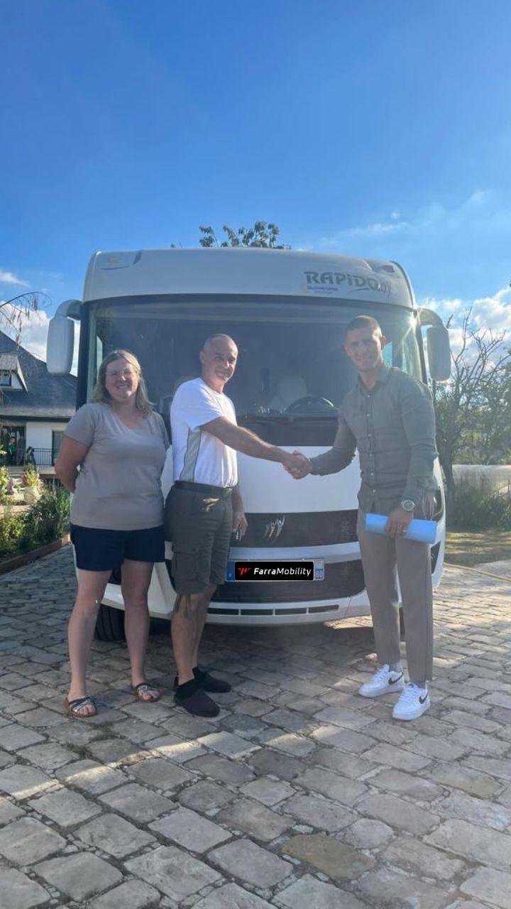 Client satisfait camping-car