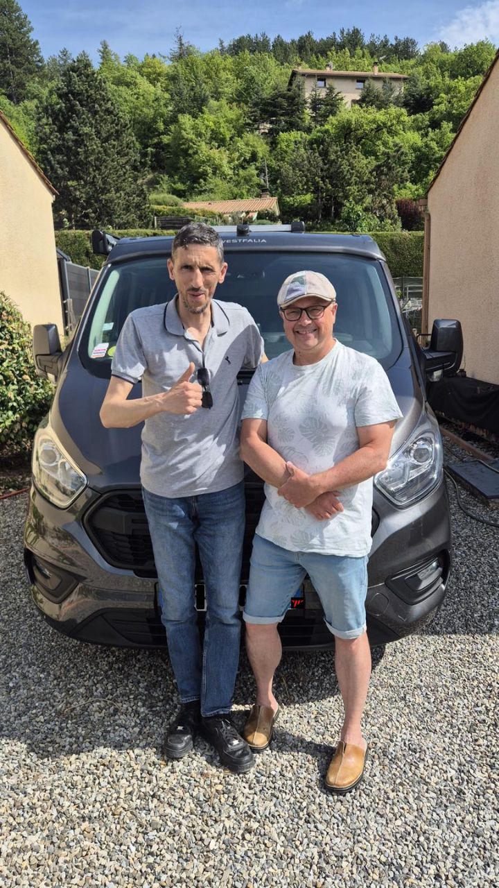 Client satisfait camping-car